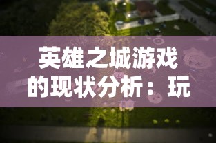 英雄之城游戏的现状分析：玩家是否还能继续享受这款经典游戏的乐趣？